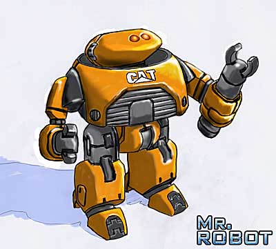Mr. Robot: Asimov Concept Art