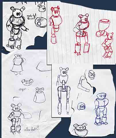 Mr. Robot - Zelda Concept Art