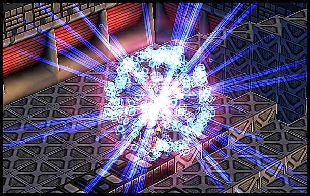 Mr. Robot: Energy Drain Particle Effect